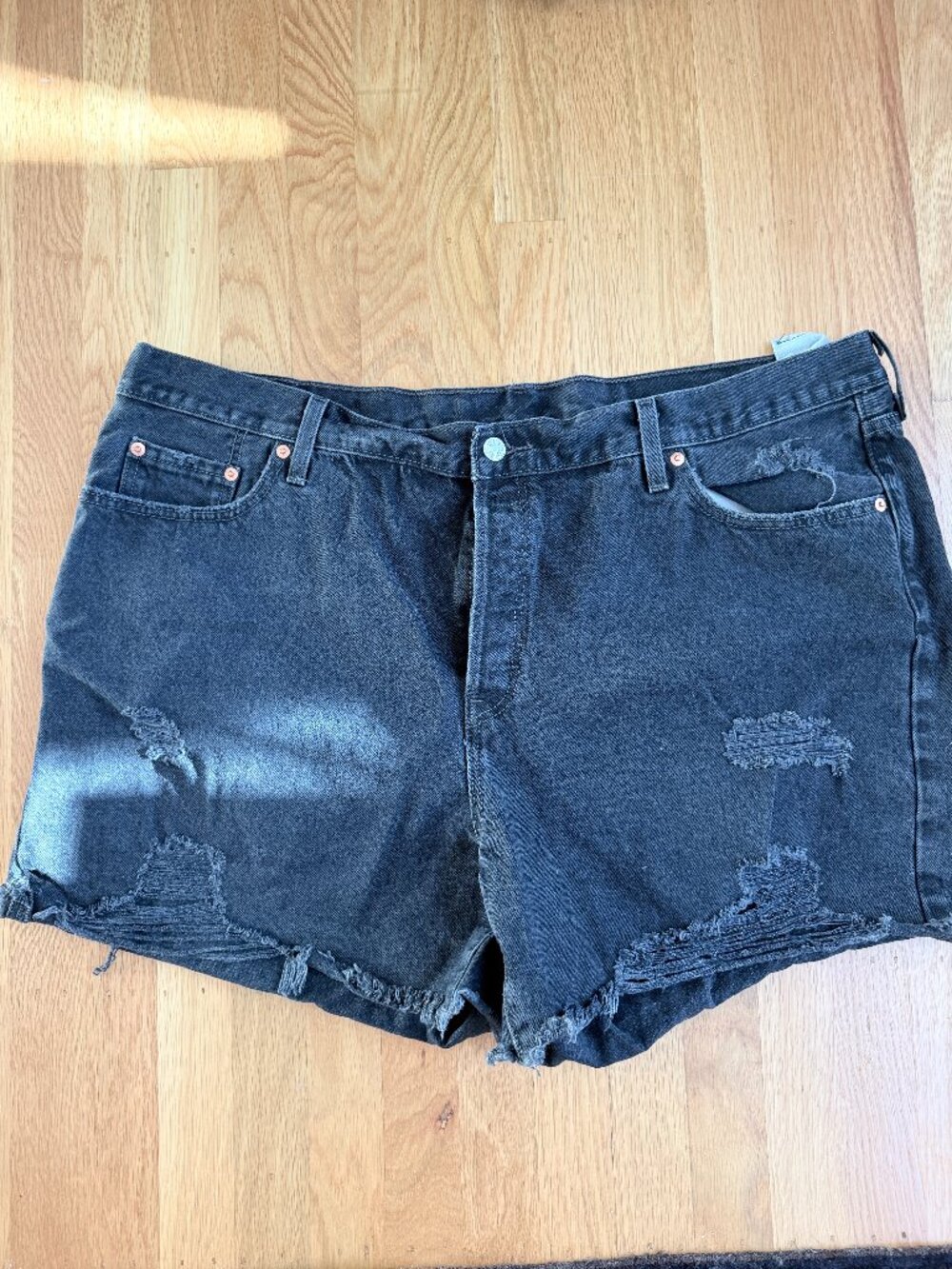 Levi's 501 Women's Plus Size Cut Off Shorts size 22